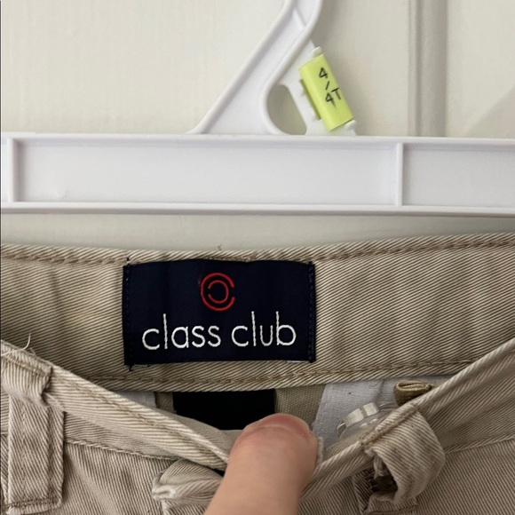 Class Club Kids Tan Shorts - Picture 3 of 8